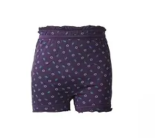 TIXY Stylish Girls Innerwear/Bloomer/Shorts Dark Colors Multi Prints in (Pack of 6 Pcs)-thumb2