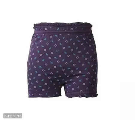 TIXY Stylish Girls Innerwear/Bloomer/Shorts Dark Colors Multi Prints in (Pack of 6 Pcs)-thumb3