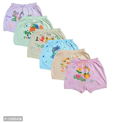 INFANTS BABY  KIDS COTTON SHORTY BLOOMER IN PACK OF 6 PCS