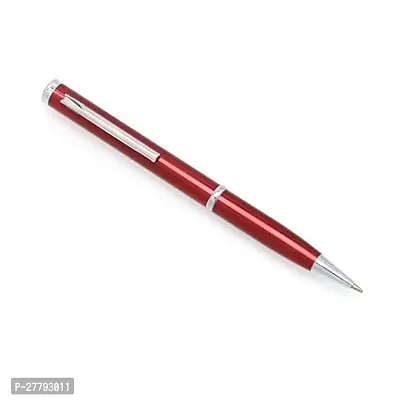 Luxury Metal Pen Premium Embossed Red Crystal Sparkle On Cap pen Gifting Personalized cutting tool Roller Ball Pen (Red)-thumb0