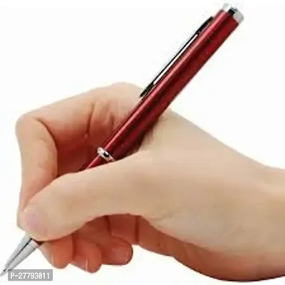 Luxury Metal Pen Premium Embossed Red Crystal Sparkle On Cap pen Gifting Personalized cutting tool Roller Ball Pen (Red)-thumb3