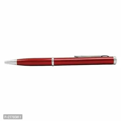 Luxury Metal Pen Premium Embossed Red Crystal Sparkle On Cap pen Gifting Personalized cutting tool Roller Ball Pen (Red)-thumb2