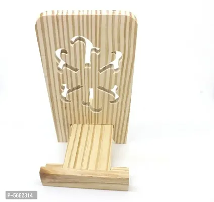 Handicraft handmade  Wooden Mobile Phone Holder for Desk and Table-thumb2