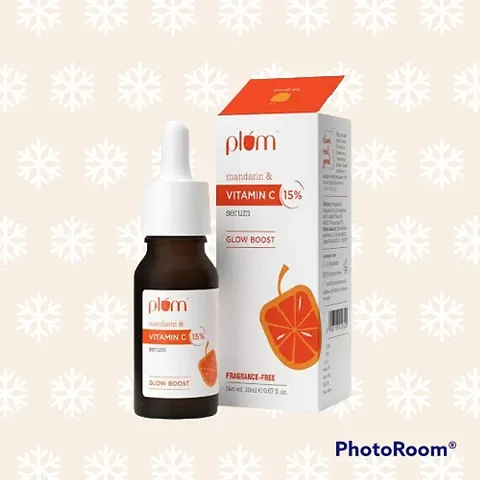 Plum 15% Vitamin C Face Serum With Mandarin And Pure Ethyl Ascorbic Acid