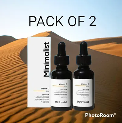 Minimalist Vitamin C 10% Serum (30ml) (Pack Of 2)