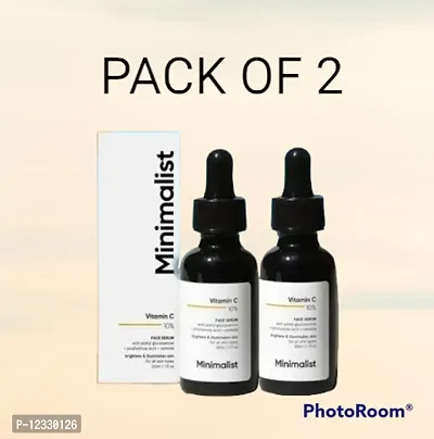 Minimalist Vitamin C 10% Serum (30ml) (Pack Of 2)