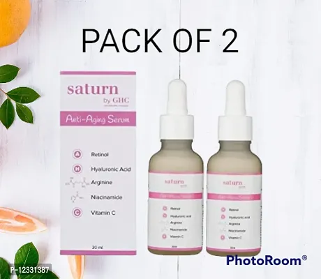Saturn  Face Serum Vitamin C (30 ml) (Pack Of 2)