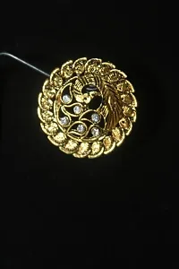 Trendy Oxidised Gold Earring for Women-thumb1