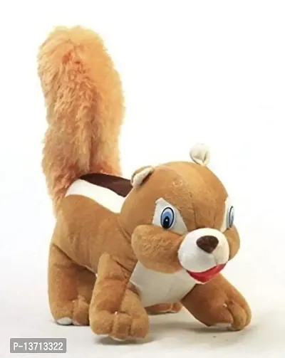 CASTEN (Gilahari) Kid's Cute Plush Animal Squirrel Soft Toy, 28cm-thumb0