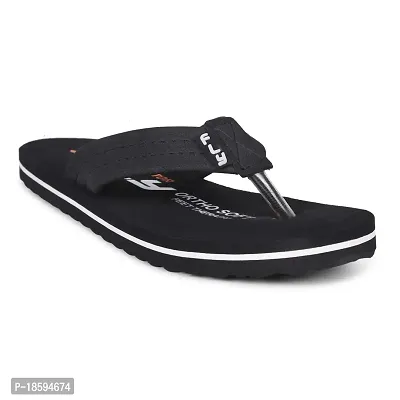 FLY Health-1 Men's Black Eva Slip On Fabrication Slipper-thumb0