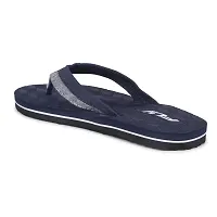 FLY Hexa Men's Blue Fabric Slip On Fabrication Slipper-thumb3