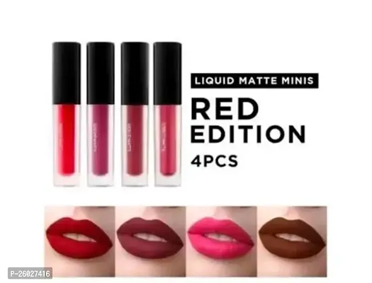 Beautiful Lipstick For Women, Pack Of 4