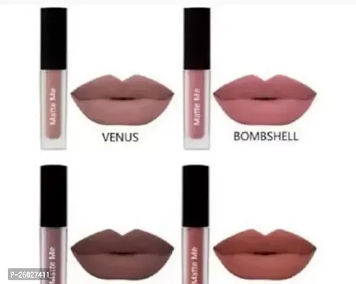 Beautiful Lipstick For Women, Pack Of 4