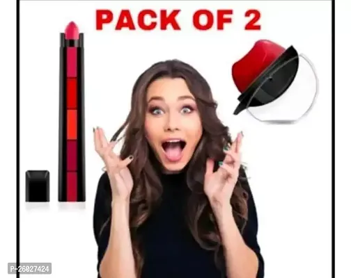 Beautiful Lipstick For Women, Pack Of 2