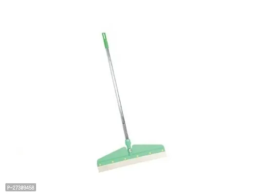 Stylish Green Floor Wiper With Wide Foam Long Handle