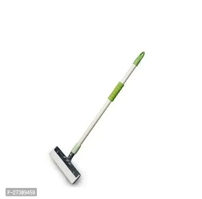 Stylish Multicoloured Floor Wiper With Wide Foam Long Handle