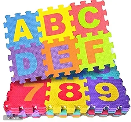 Multicolored Kids Puzzle Mats ABCD 36 Pieces-thumb0