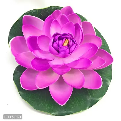 TFH Artificial Lotus Flower for Pool Decoration. (Purple)