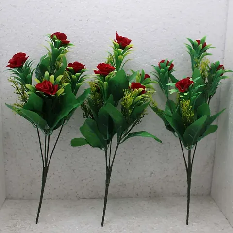 Combo of 3- Artificial Flower Bunch