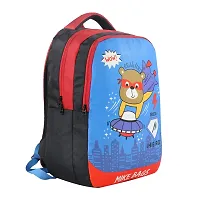 Pre School Backpack -Super Teddy-Blue-thumb2