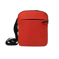 Stylish Solid Messenger Bag - Red-thumb1