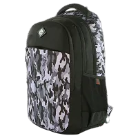 Stylish Juno School Backpack - Grey-thumb1