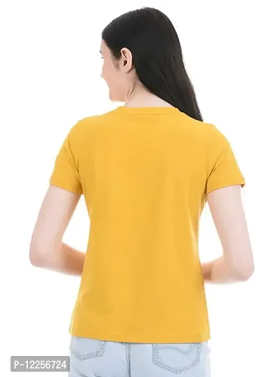 Women Short sleeve Round Neck T-Shirt (Regular)-thumb3