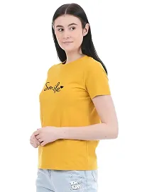 Women Short sleeve Round Neck T-Shirt (Regular)-thumb4