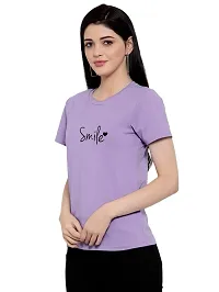 Women Short sleeve Round Neck T-Shirt (Regular)-thumb4