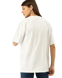 Women Loose Casual Wear Round Neck T-Shirt (Oversized)-thumb2