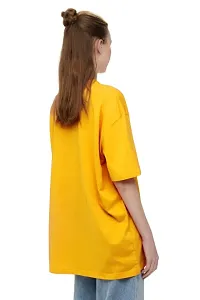 Women Oversized Round Neck T-Shirt (E-Love)-thumb2