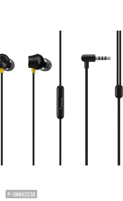 Classic Black Wired Headphones/Earphones