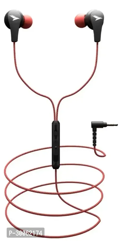 Classic Red Wired Headphones/Earphones-thumb0