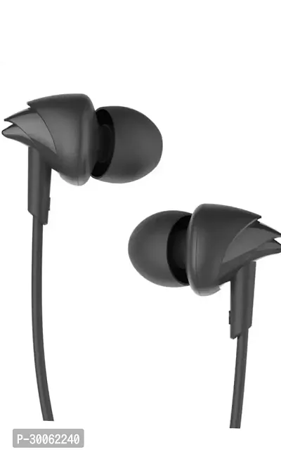 Classic Black Wired Headphones/Earphones-thumb0