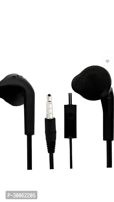 Classic Black Wired Headphones/Earphones