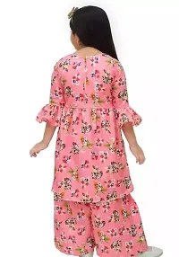 Stylish Cotton Kurta With Palazzo Set For Girl-thumb2