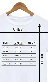 Classico Men's Regular Fit Round Neck Half Sleeved T-Shirt (Medium, White)-thumb1