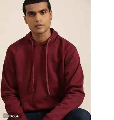 Classic Fleece Hoodie For Men-thumb0