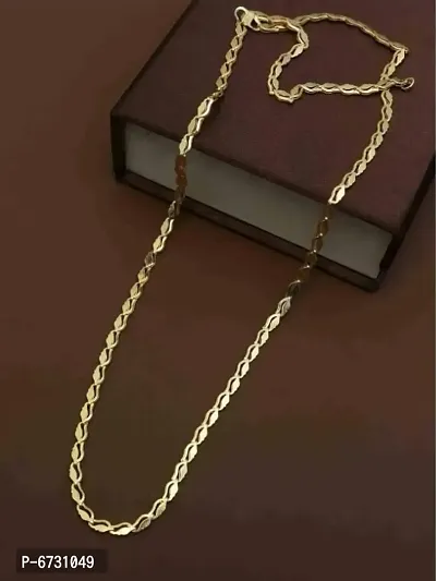 Nakoda gold plated fancy necklace chain
