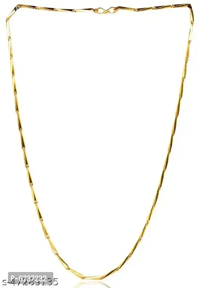 Gold plated fancy necklace chain