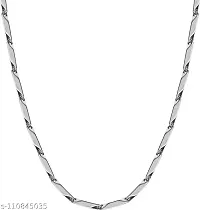 Silver plated fancy necklace chain-thumb1