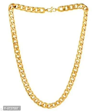 Gold plated fancy necklace chain