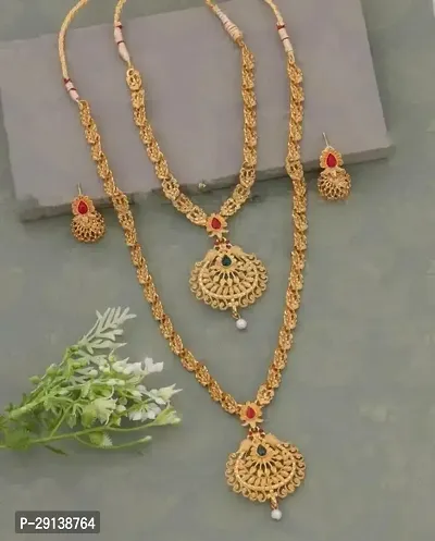 Designer Gold plated jewellery set for women-thumb0