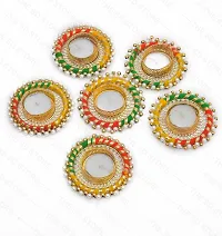 Stylish Tealight Candle Holder For Diwali Decor Candle Multicolor Pack Of 6-thumb1