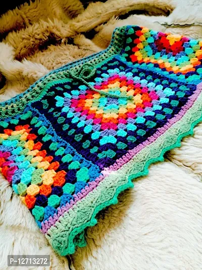 Elegant Multicoloured Knitted Woven Design Skirts For Women-thumb4