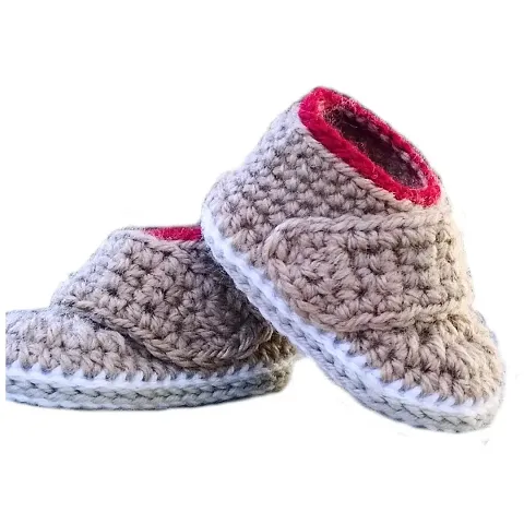 Infant Crochet Winter Wear Booties