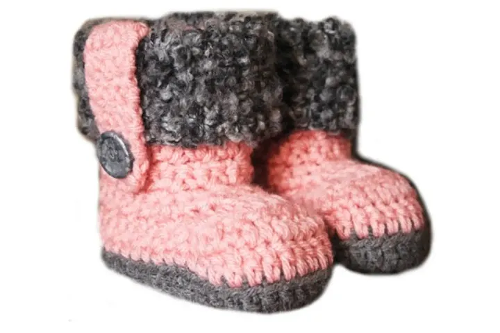 Infant Crochet Winter Wear Booties