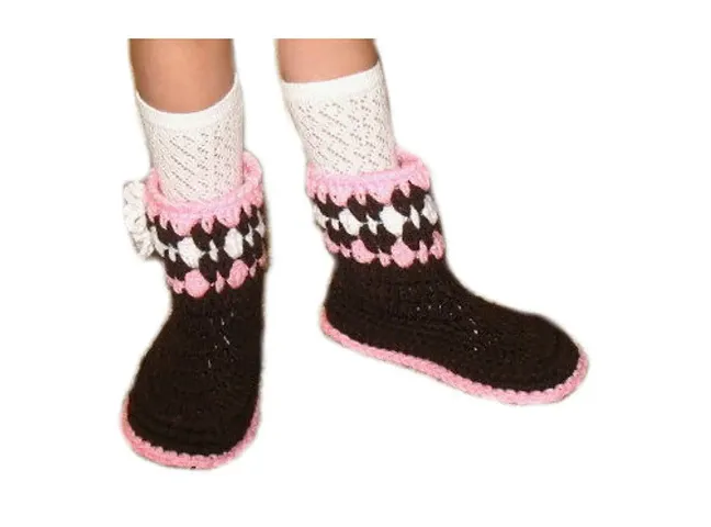 Infant Crochet Winter Wear Booties