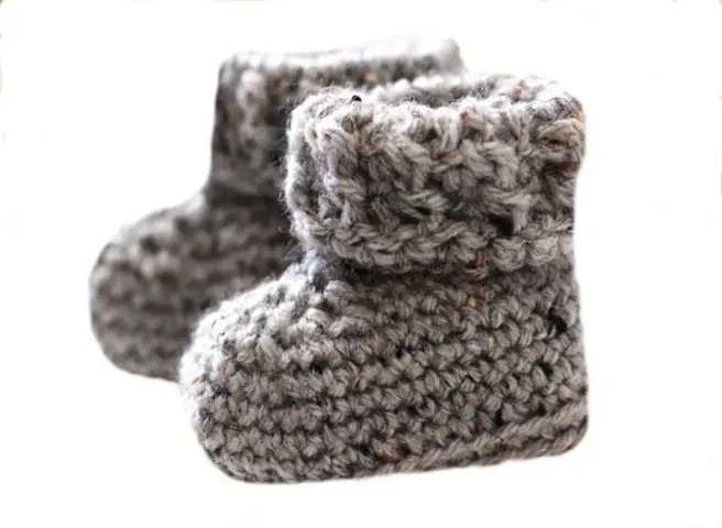 Infant Stylish Crochet Booties