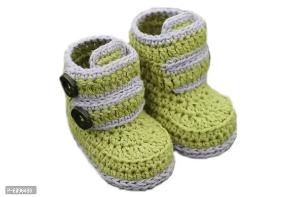 Latest Beautiful Wool Baby Booties-thumb0